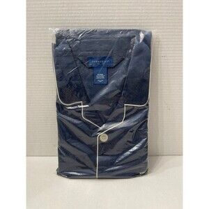 Towncraft Men’s Long Sleeve Pajamas Navy Blue Size XLT New In Package